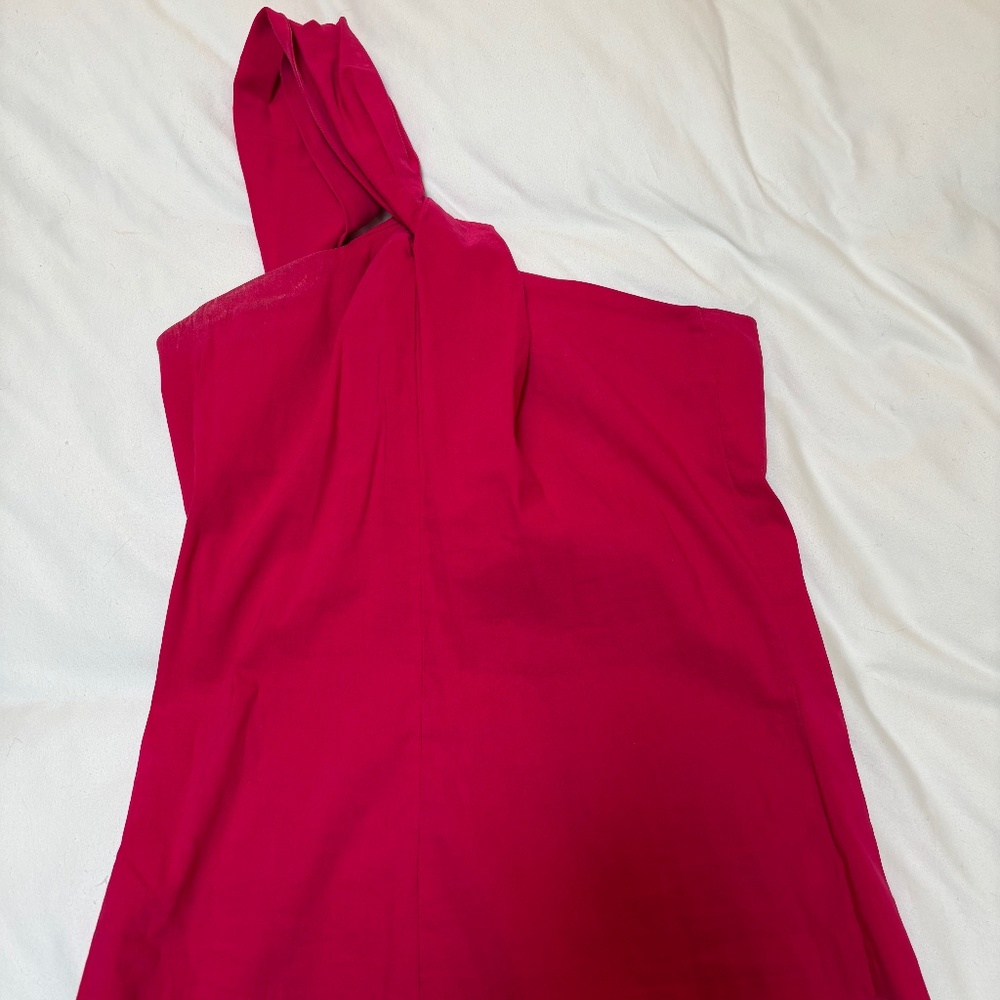 Vibrant One-Shoulder Top